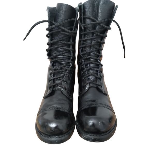 Corcoran Men's Combat Original Jump Boots size 11 Emo Gothcore Gothic Rock Moto - Picture 8 of 12